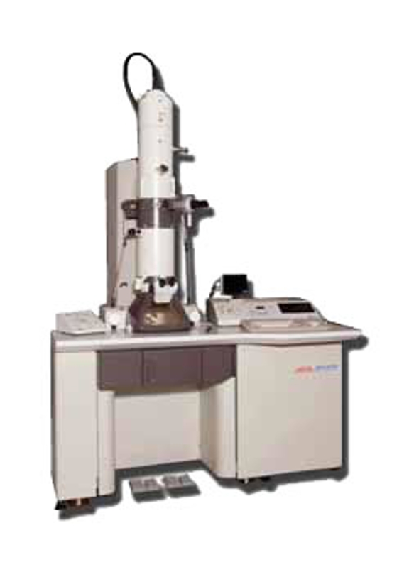 An image of the JEOL JEM 1010 transmission electron microscope.